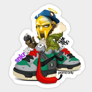 Custom DOOM Dunks Sticker